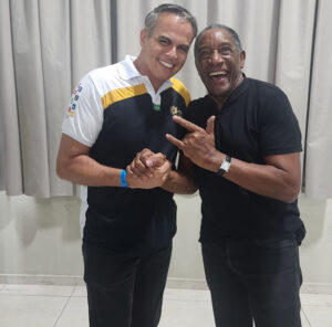 Anderson Dove com Geraldo Rufino em Sorocaba