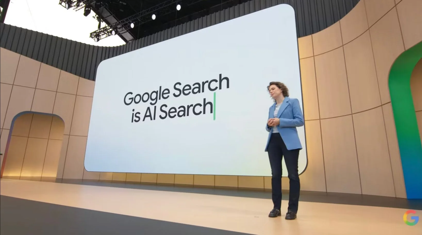 Aparecer nas buscas com IA - resposta gerada por inteligência artificial no topo do Google