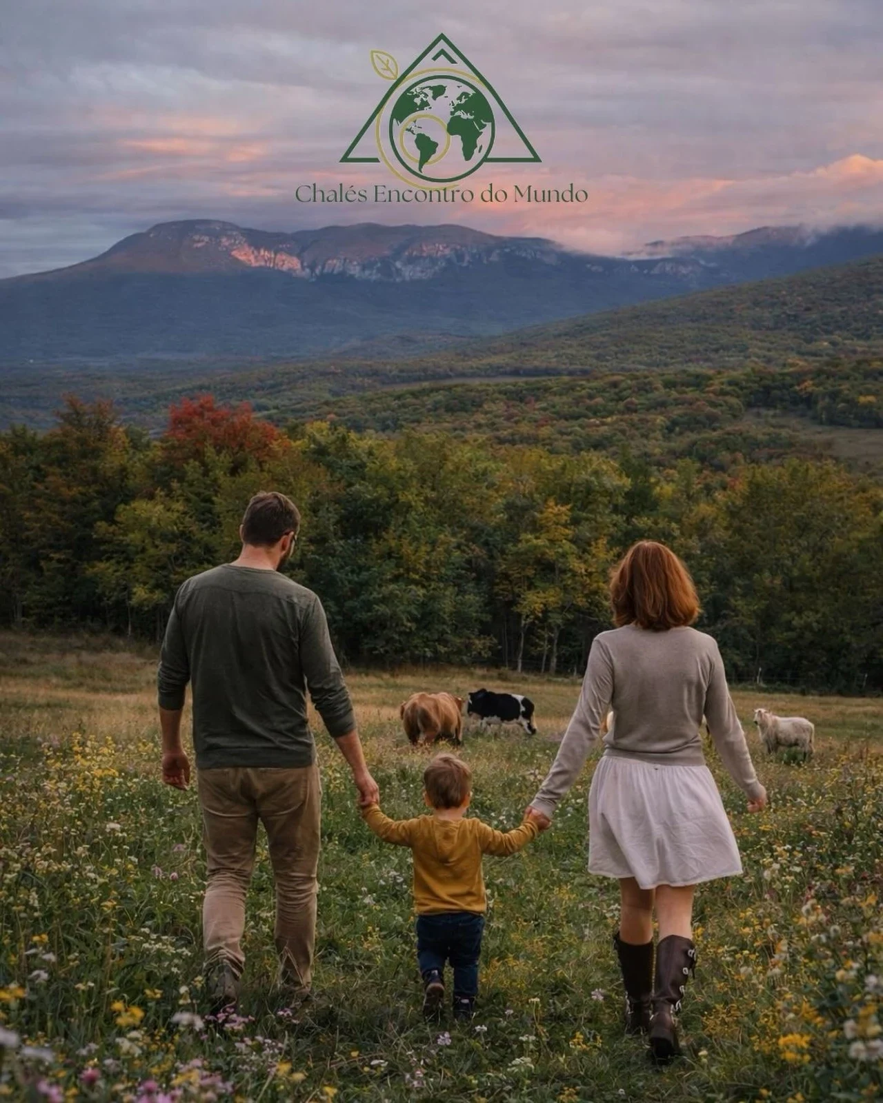 hospedagem chalés Santa Catarina família natureza montanhas serra catarinense Encontro do Mundo