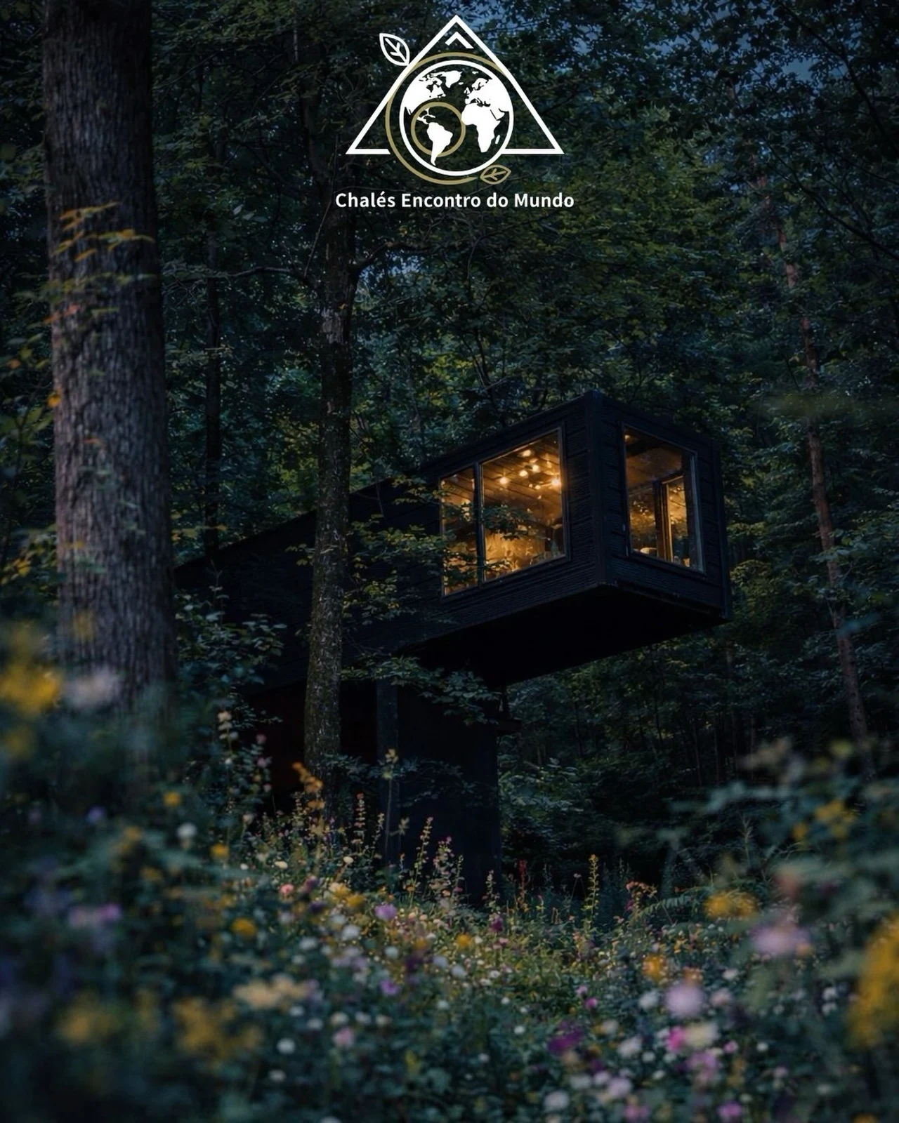 treehouse floresta chalés Encontro do Mundo Rancho Queimado Santa Catarina