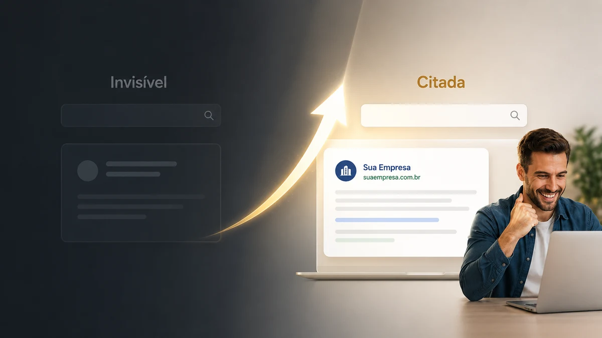 marca forte no Google - de empresa invisivel para empresa citada