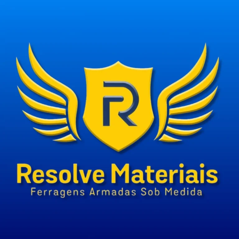 Logo da Resolve Materiais, ferragens armadas sob medida em Salto de Pirapora