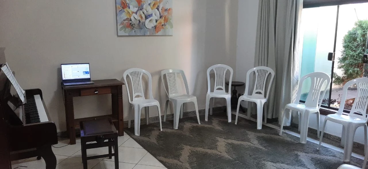 Estúdio de aula de canto no Jardim América, Sorocaba