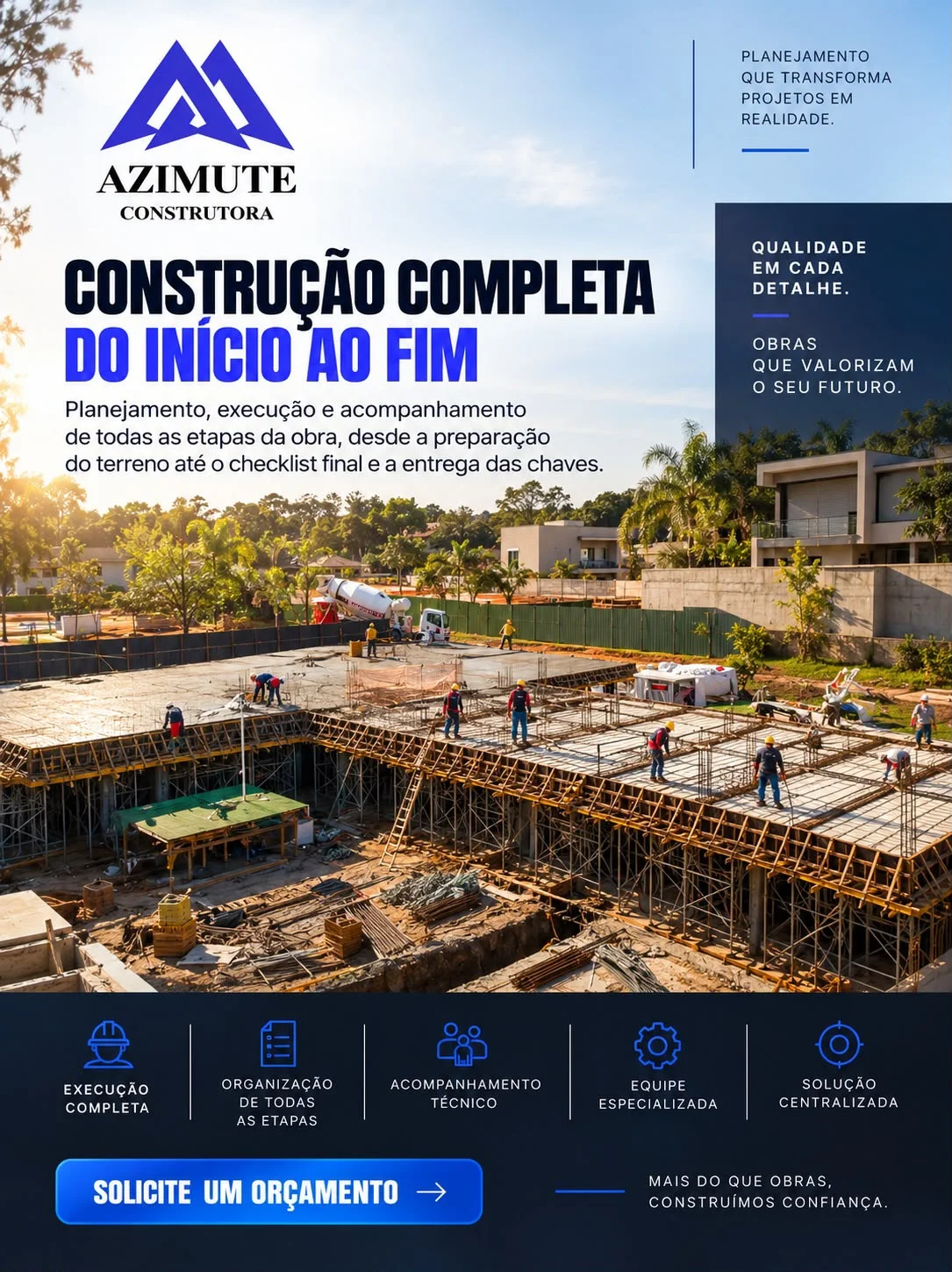 Gerenciamento e execução de obras em Sorocaba