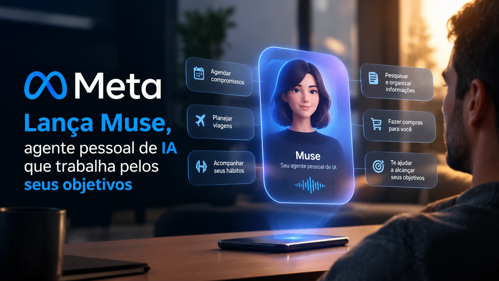Conheça o Muse da Meta, novo agente pessoal de IA