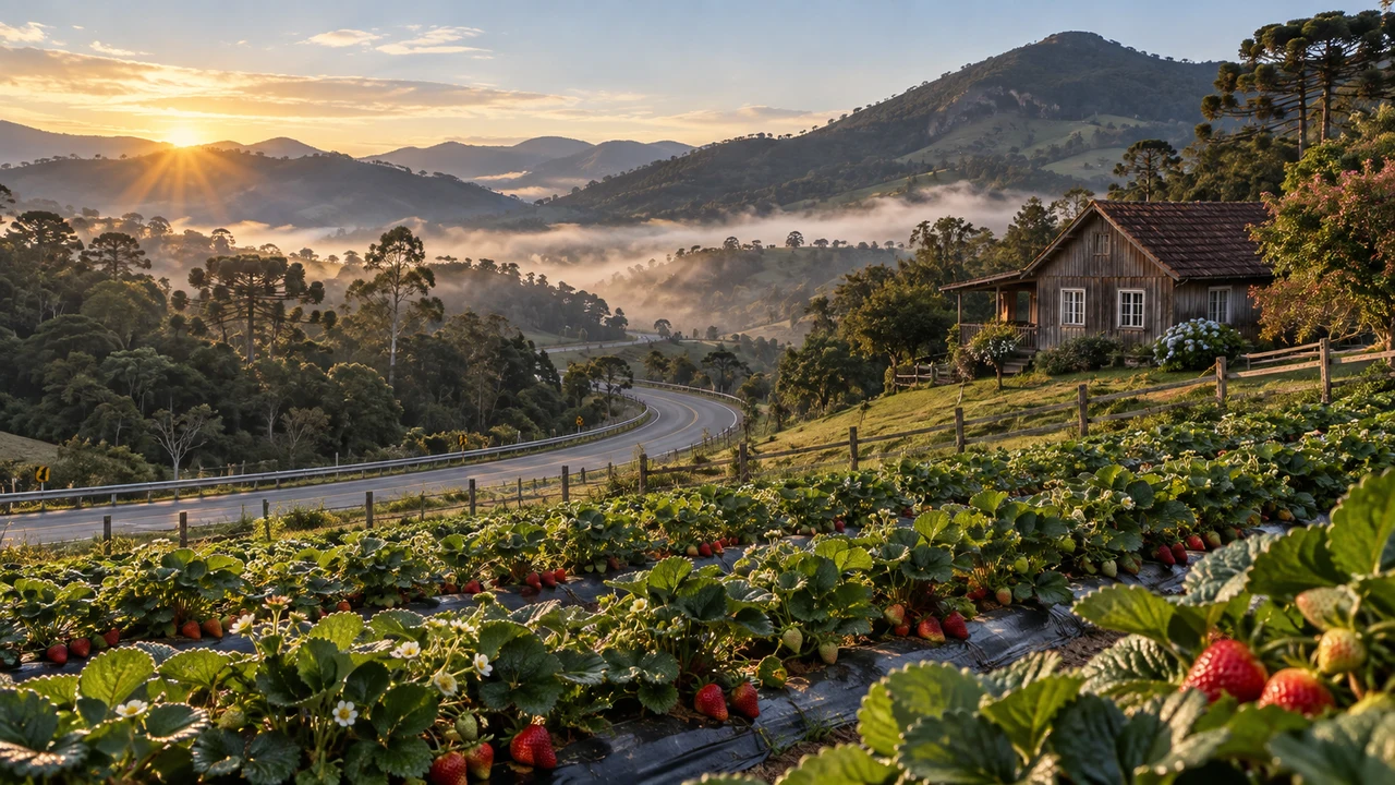 O que fazer em Rancho Queimado: guia da cidade do morango na serra de SC